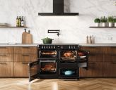 110cm induction black block