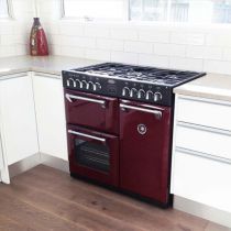 Maroon custom coloured Richmond Range Cooker